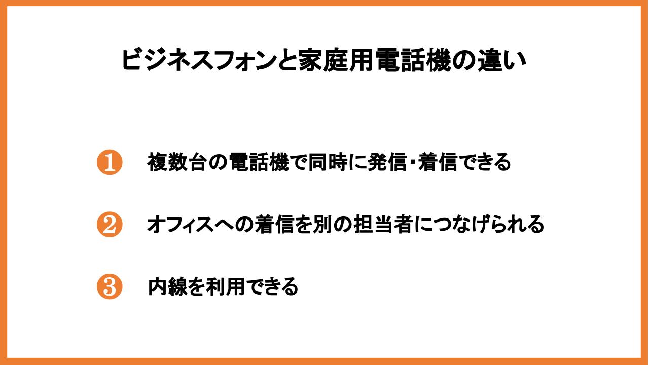 ビジネスフォンの仕組みとは｜家庭電話との違い・選び方も紹介_1